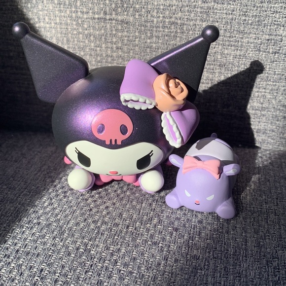 Sanrio Kuromi Buddy Figurine Free Stickers With Purchase Miniso Mystery Box Find - Picture 3 of 4
